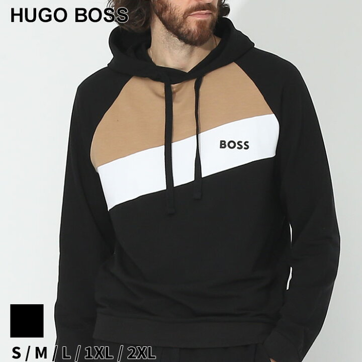 楽天市場】ヒューゴボス パーカー HUGO BOSS メンズ フーディー ロゴ 