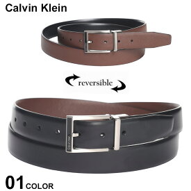 カルバンクライン ベルト Calvin Klein ビジネスベルト ロゴ リバーシブル スムース 黒 クロ 茶色 チャイロ ブランド レザー ベルト フォーマル 調節可能 CK11CK010020 2024_vt SALE_6_a SALE_6_a