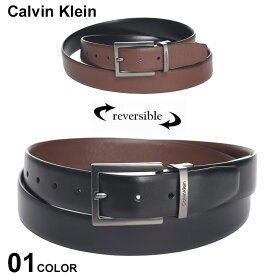 カルバンクライン ベルト Calvin Klein ビジネスベルト ロゴ リバーシブル スムース 黒 クロ 茶色 チャイロ ブランド レザー ベルト フォーマル 調節可能 CK11CK010022 sale_6_a