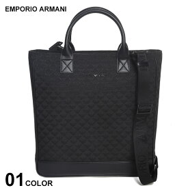 アルマーニ バッグ EMPORIO ARMANI エンポリオアルマーニ メンズ トートバッグ ショルダーバッグ ロゴ ジップ 黒 クロ ブランド 鞄 トート レディース A4サイズ EAY4N134Y022V SALE_5_a