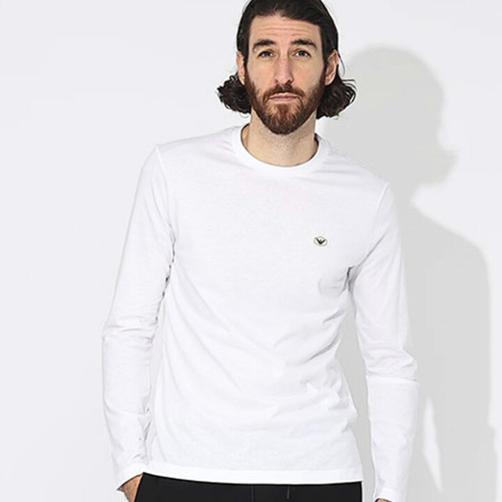 楽天市場】アルマーニ Tシャツ 長袖 EMPORIO ARMANI エンポリオ 