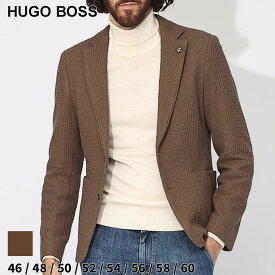 ヒューゴボス ジャケット HUGO BOSS メンズ ニットジャケット ワッフルニット シングル ブランド アウター テーラード フォーマル 大きいサイズあり HBHANRY10251393 SALE_2_c