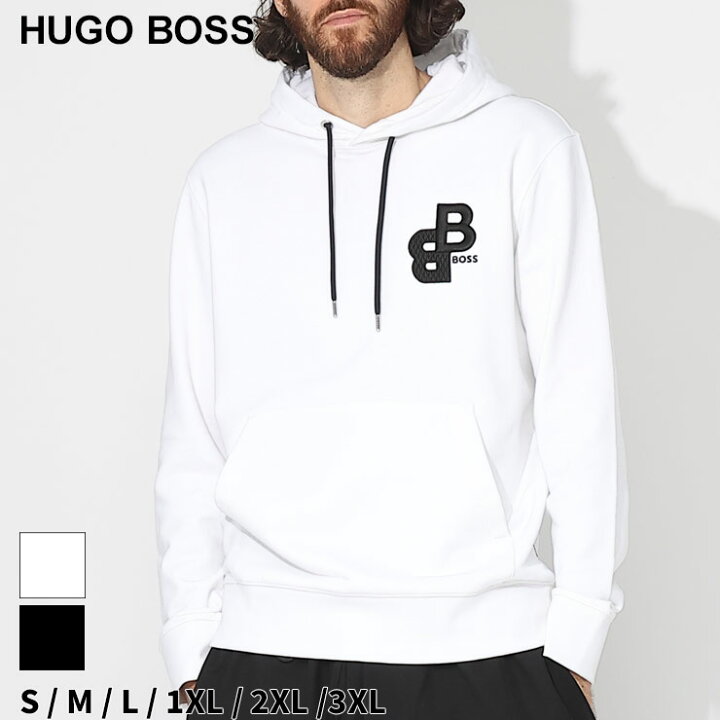 楽天市場】ヒューゴボス パーカー HUGO BOSS メンズ フーディー  