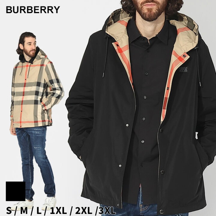楽天市場】バーバリー アウター BURBERRY メンズ ジャケット チェック  