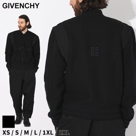 ジバンシィ ジャケット GIVENCHY メンズ アウター ボンバージャケット ロゴ 刺繍 バーシティジャケット 黒 クロ ブランド ブルゾン 大きいサイズあり GVBM00R64Y82