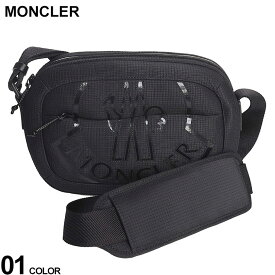 ◆エントリーでさらにポイント+4倍◆モンクレール バッグ MONCLER メンズ ボディーバッグ ロゴ Cut クロス クロ 黒 ブランド 鞄 ショルダー レディース MC5L00002M3267 SALE_5_a