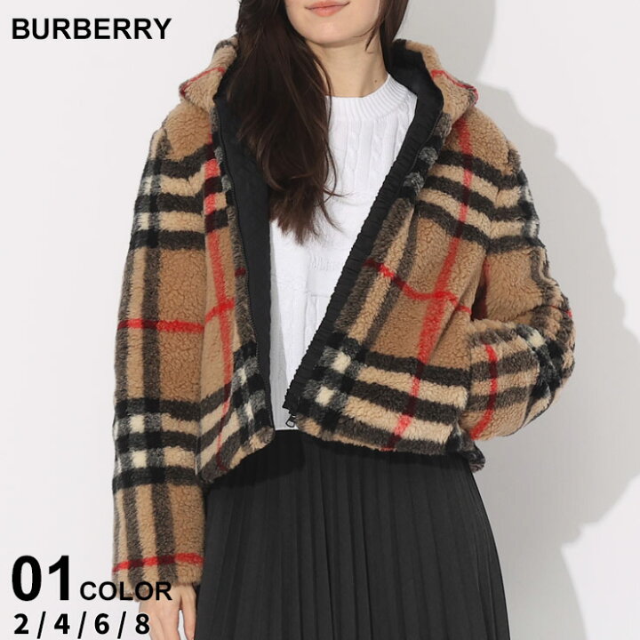 楽天市場】バーバリー アウター BURBERRY レディース フリース  