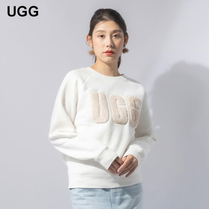 楽天市場】UGG アグ トレーナー レディース スウェット 裏起毛 ロゴ 
