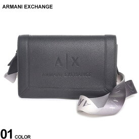 アルマーニ バッグ ARMANI EXCHANGE アルマーニ エクスチェンジ レディース ショルダーバッグ ロゴ フラップ 黒 クロ ブランド 鞄 コンパクト AEL942913CC789 2024_vt SALE_5_a SALE_5_a