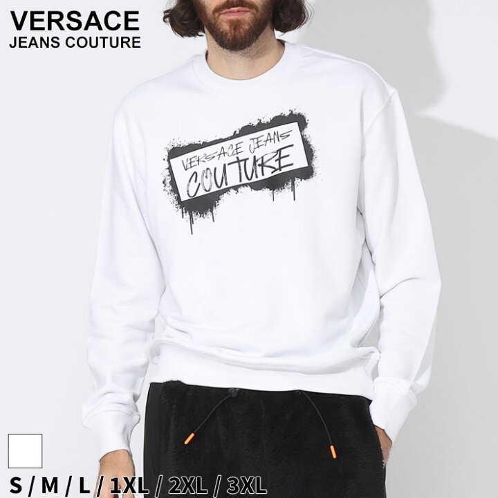 楽天市場】ヴェルサーチェ トレーナー VERSACE JEANS COUTURE メンズ 