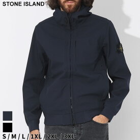ストーンアイランド アウター STONE ISLAND メンズ ジャケット 裏フリース フルジップ ソフトシェル クロ 黒 ネービー 紺 ブランド ブルゾン パーカー 大きいサイズあり SI7915Q0122