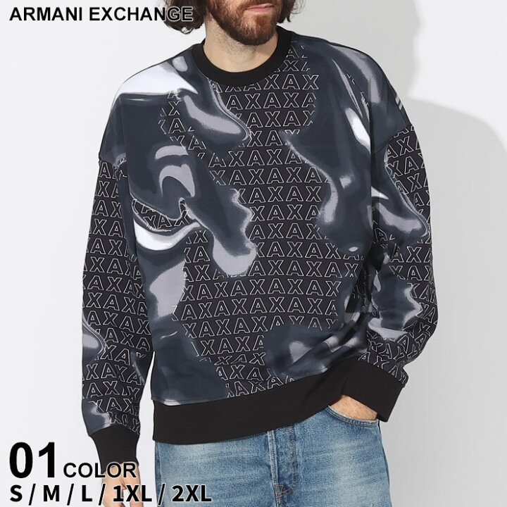 楽天市場】アルマーニ トレーナー ARMANI EXCHANGE アルマーニ 
