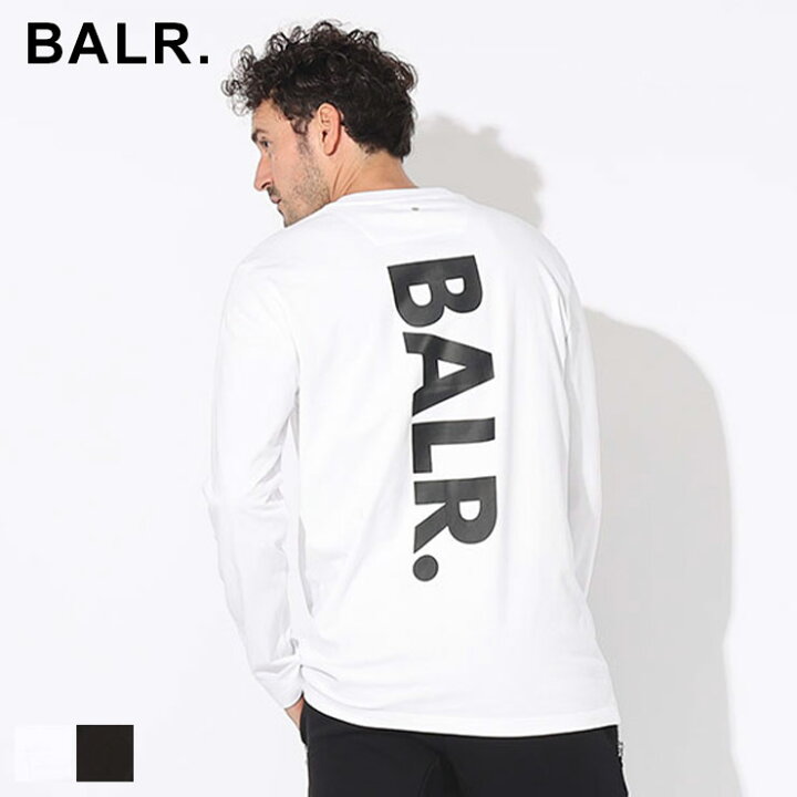 楽天市場】ボーラー Tシャツ 長袖 BALR. メンズ ロンT ロゴ 