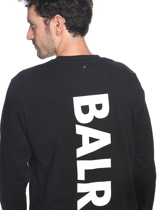 楽天市場】ボーラー Tシャツ 長袖 BALR. メンズ ロンT ロゴ バック 