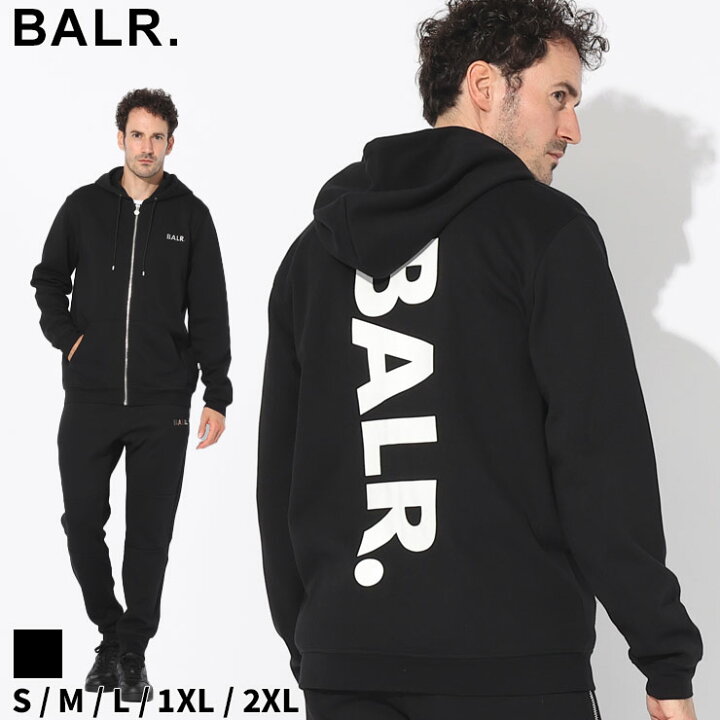 楽天市場】ボーラー パーカー BALR. メンズ ジップパーカー スウェット 