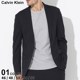 カルバンクライン ジャケット Calvin Klein メンズ テーラード ストレッチ 無地 シングル SLIMFIT 紺 ネービー ブランド アウター フォーマル セットアップ対応 大きいサイズあり CKMODESTO7RY001 SALE_2_c