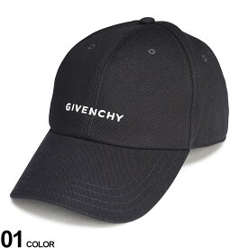 ◆エントリーでさらにポイント+4倍◆ジバンシィ キャップ GIVENCHY メンズ 帽子 ロゴ刺繍 黒 クロ ブランド ベースボールキャップ レディース 調節可能 GVBPZ022P0C4 SALE_6_b