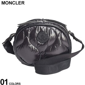 モンクレール バッグ MONCLER レディース ショルダーバッグ キルティング ロゴ クロ 黒 ブランド 鞄 コンパクト 撥水 クロスボディー ギフト プレゼント MCL5L00003M2974