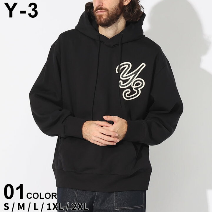 楽天市場】Y-3 パーカー ワイスリー メンズ フーディー プルパーカー  