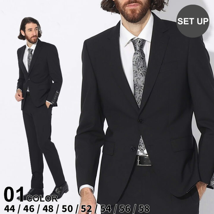 楽天市場】ヒューゴボス スーツ HUGO BOSS メンズ ストレッチ 無地 