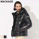 【最大10,000円OFFクーポン配布】マッカージュ ダウン MACKAGE メンズ ダウンジャケット 袖ロゴ フルジップ VICTOR ブランド アウター ジャケット ブルゾン 撥水加工 ナノ加工 大きいサイズあり MKGVICTOR3