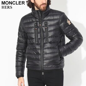 モンクレール ダウンジャケット MONCLER GRENOBLE メンズ ダウン ショートダウン ロゴ スタンド HERS ハーズ 黒 クロ ブランド アウター ジャケット ブルゾン パッカブル 大きいサイズあり MCGNHERS3