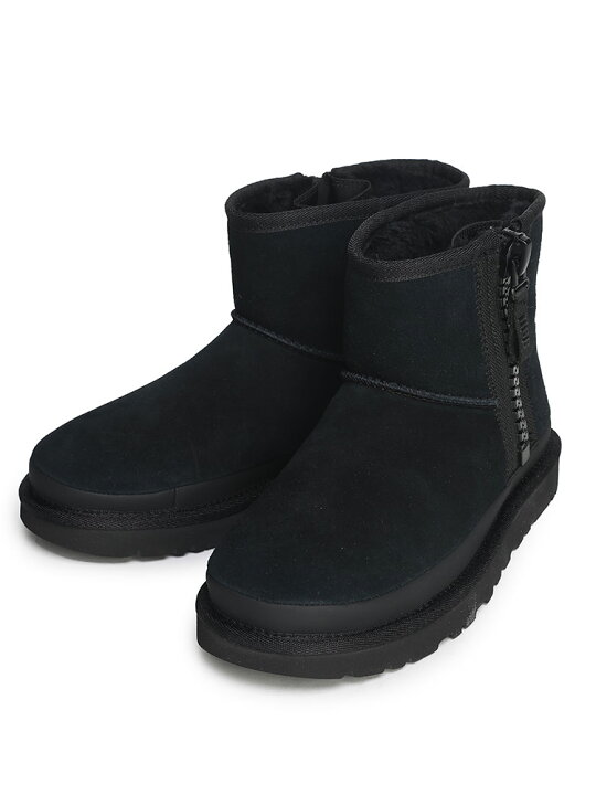 楽天市場】UGG ブーツ レディース アグ サイドジップ ムートンブーツ 