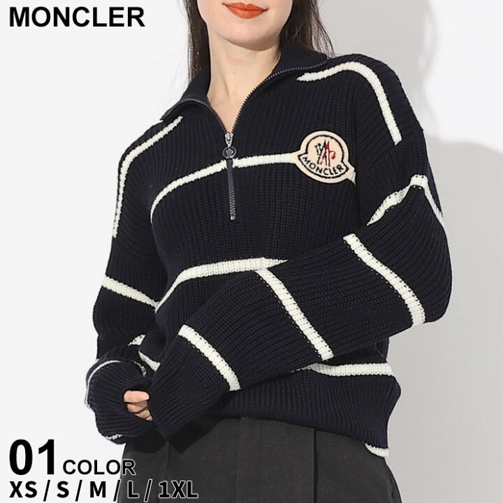楽天市場】モンクレール ニット MONCLER レディース セーター ハーフ  