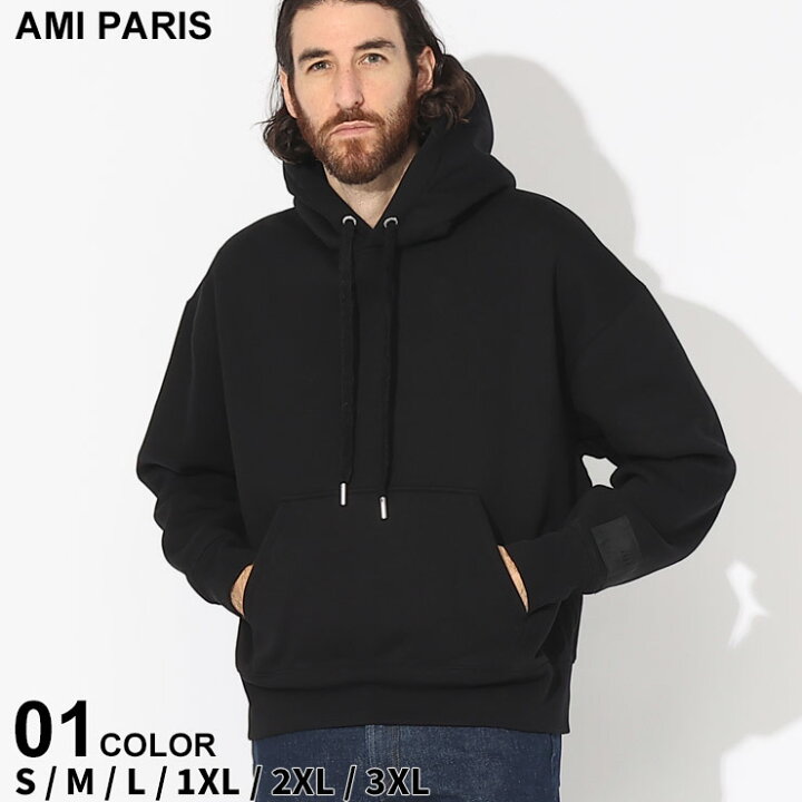 楽天市場】アミパリス パーカー AMI PARIS メンズ フーディー 
