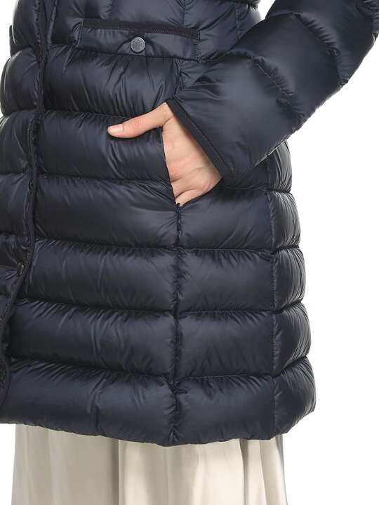楽天市場】【ネイビーのみ】 ダウン レディース MONCLER ダウンコート 
