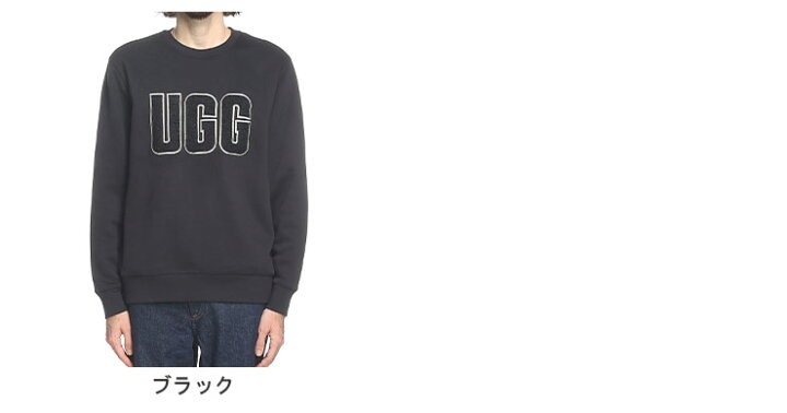 楽天市場】UGG アグ トレーナー メンズ スウェット ロゴ 裏起毛 クルー 
