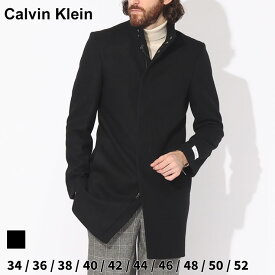 クーポン利用でさらに3000円OFF カルバンクライン コート Calvin Klein メンズ ウールコート ビジネスコート MAYDEN 黒 クロ ブランド アウター ビジネス フォーマル ウール混 大きいサイズあり CKMDYNO7AHXF3