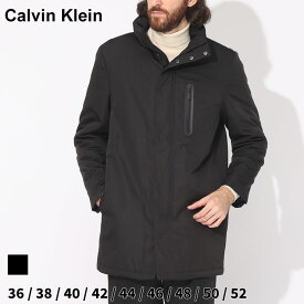 クーポン利用でさらに3000円OFF カルバンクライン アウター Calvin Klein メンズ 中綿ブルゾン フード収納 MONDAY クロ 黒 ブランド ジャケット ブルゾン 防寒 大きいサイズあり CKMNDYR7ETF3