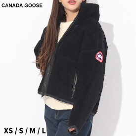 ◆エントリーでさらにポイント+4倍◆カナダグース アウター CANADA GOOSE レディース ボアジャケット ボアフリース ロゴ フルジップ Simcoe Fleece ブランド アウター ジャケット ブルゾン スタンド クラシックフィット CGL1101W