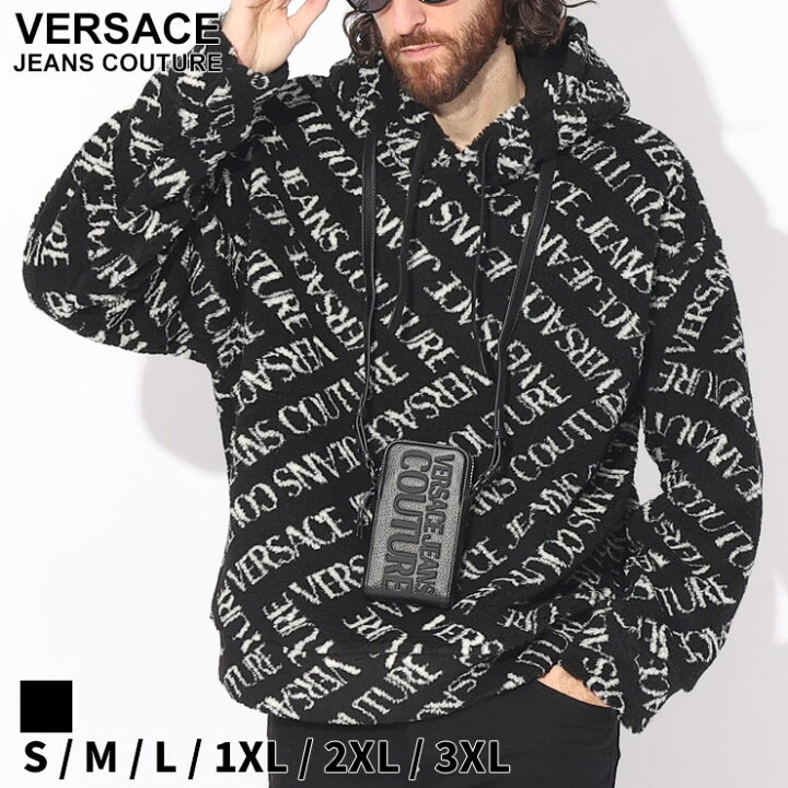 楽天市場】ヴェルサーチェ パーカー パーカー VERSACE JEANS COUTURE 