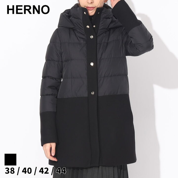 楽天市場】ヘルノ ダウン HERNO レディース ダウンコート クロ 黒 
