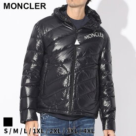 モンクレール ダウン メンズ MONCLER ダウンジャケット ショートダウン ロゴ キルティング SHAMA クロ 黒 ブランド アウター ジャケット ブルゾン レギュラーフィット 軽量 大きいサイズあり MCSHAMA3