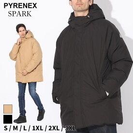 ピレネックス ダウン メンズ PYRENEX ダウンコート ダウンジャケット ロゴ SPARK スパーク ブランド アウター コート ブルゾン リラックスフィット 大きいサイズあり PNHMS018
