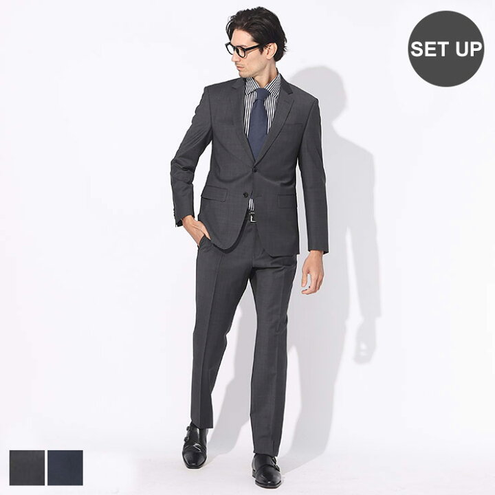 楽天市場】ヒューゴボス スーツ HUGO BOSS メンズ ビジネススーツ 