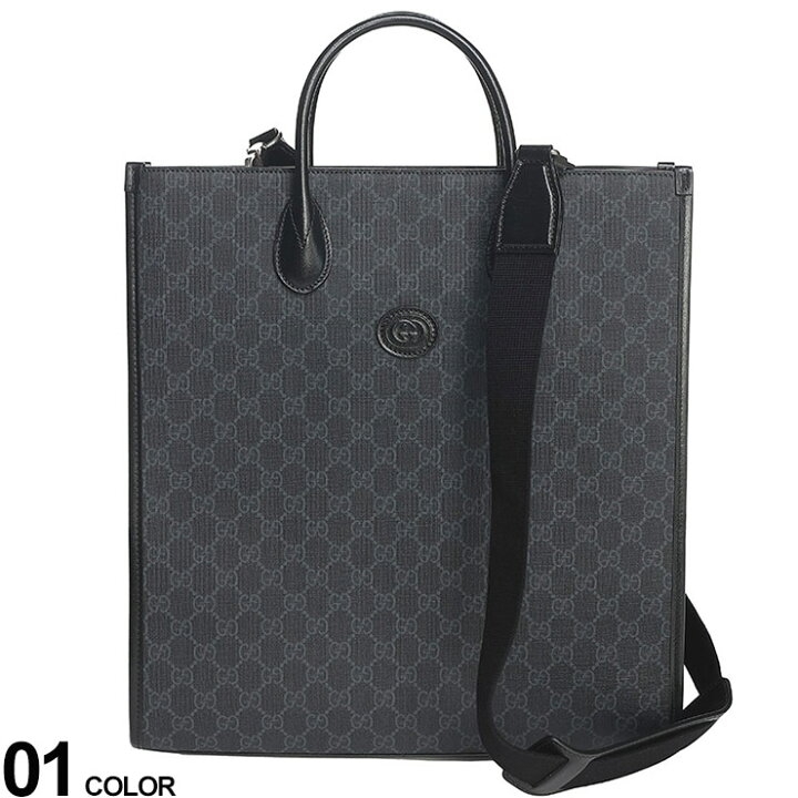 楽天市場】グッチ バッグ GUCCI メンズ トートバッグ インター 
