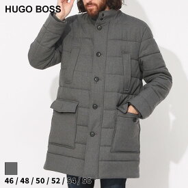 ヒューゴボス コート HUGO BOSS メンズ アウター ウール混 スタンド 中綿 コート ブランド ブルゾン 防寒 秋冬 大きいサイズあり HB50502304