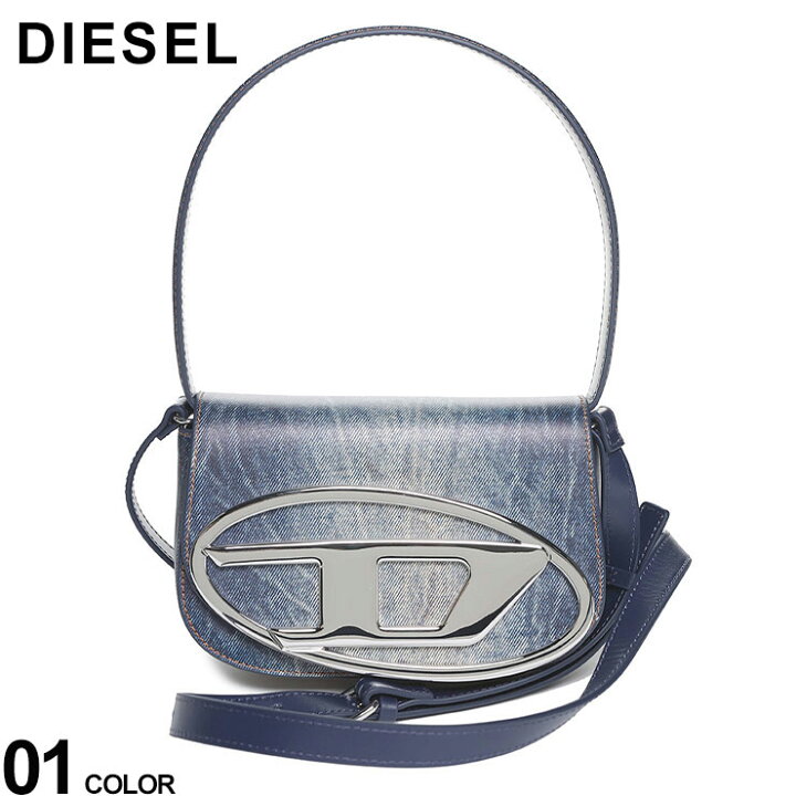 楽天市場】ディーゼル DIESEL レディース バッグ デニムプリント ロゴ  