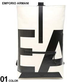 アルマーニ バッグ EMPORIO ARMANI エンポリオアルマーニ メンズ リュック バックパック BIGロゴ ラバー ブランド 鞄 A4サイズ EAY4O440YQ14V SALE_5_a