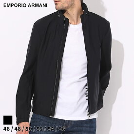 アルマーニ アウター EMPORIO ARMANI エンポリオアルマーニ ジャケット スタンド フード収納 黒 クロ ブランド ブルゾン フード 大きいサイズあり EA8N1BD21NAZ