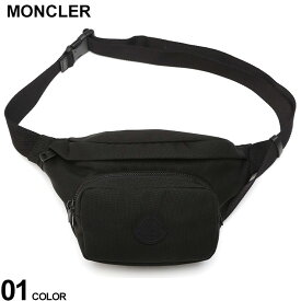 モンクレール MONCLER ワンポイント ロゴ ナイロン ベルト バッグ DURANCE MC5M00005M3819 ブランド メンズ 男性 バッグ 鞄 ボディバッグ ウエストポーチ