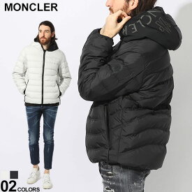 ★期間限定値下げ!!★モンクレール ダウン MONCLER メンズ ライトダウン ダウンジャケット 撥水 フード 反射ロゴ VERNASCA ベルナスカ 白 シロ 黒 クロ ブランド アウター ジャケット ブルゾン レギュラーフィット 大きいサイズあり MCVERNASCA4