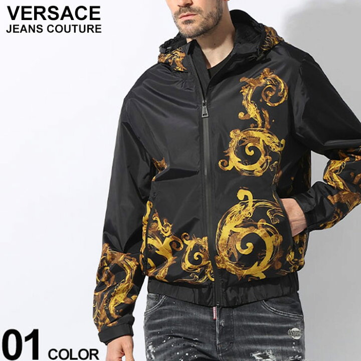 楽天市場】ヴェルサーチェ アウター VERSACE JEANS COUTURE メンズ  
