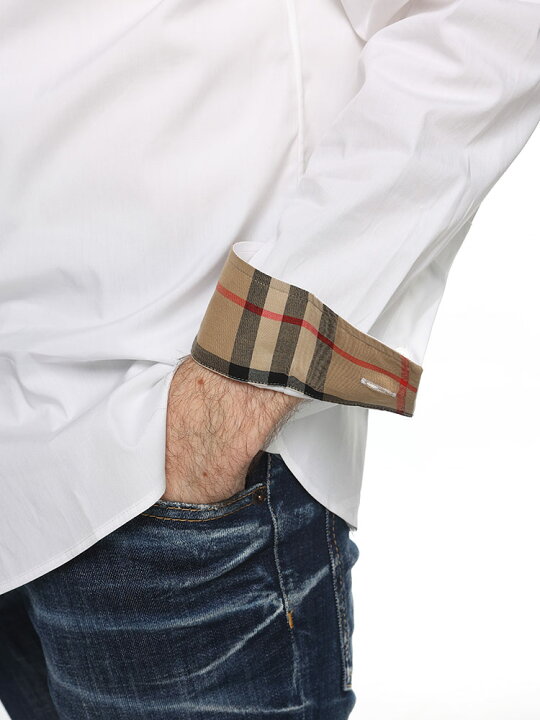 楽天市場】バーバリー シャツ BURBERRY メンズ カジュアルシャツ 長袖  