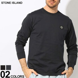 STONE ISLAND (ストーンアイランド) ワンポイントロゴ クルーネック 長袖 Tシャツ SI801522713 ブランド メンズ 男性 トップス Tシャツ 半袖 シャツ sale_1_b