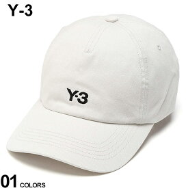 Y-3 (ワイスリー) ワンポイント ロゴワッペン キャップ DAD CAP BLACK Y3IN2390 ブランド メンズ 男性 帽子 キャップ ベースボールキャップ